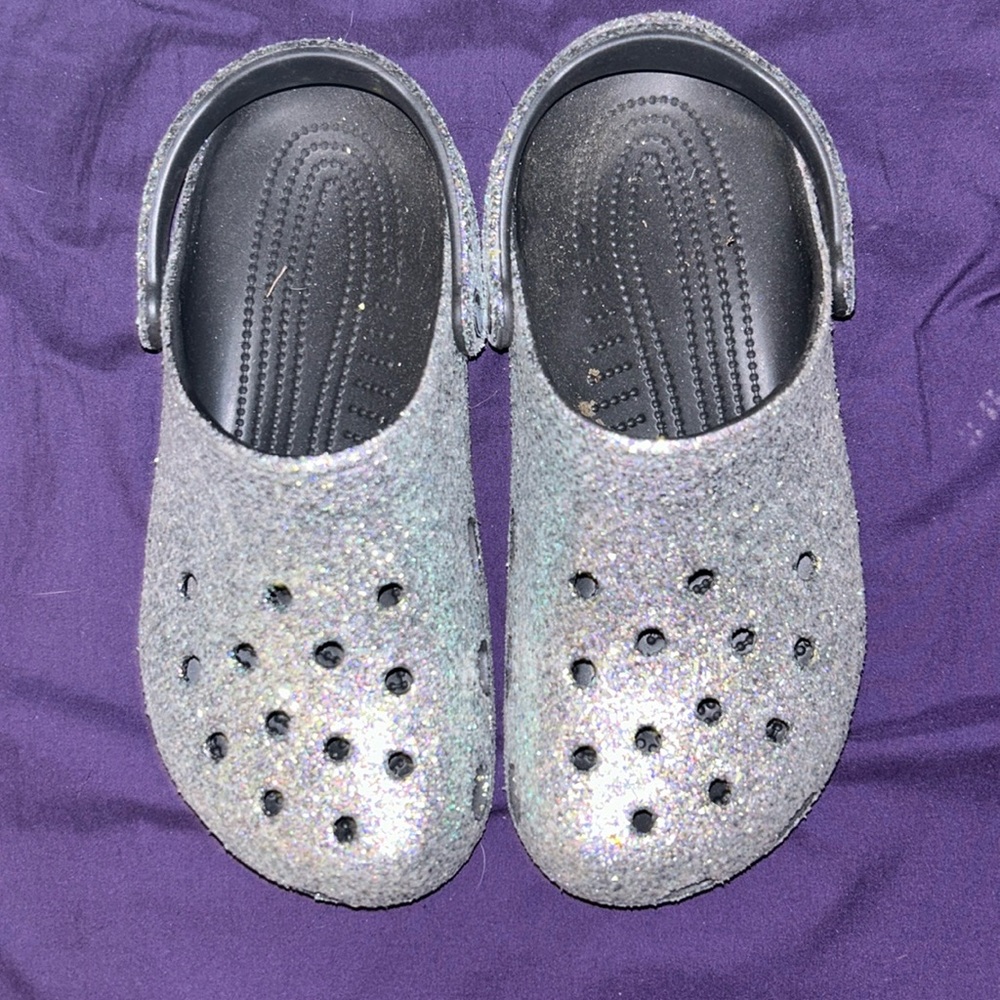 Crocs Glitter Clogs - image 1